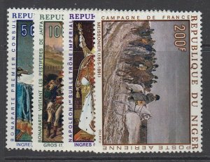 Niger, Scott C100-C103, MNH
