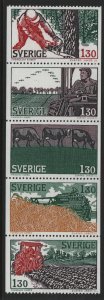 SWEDEN  1280-1284    MNH