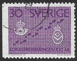 Sweden  Scott  609  Used