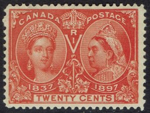 CANADA 1897 QV JUBILEE 20C