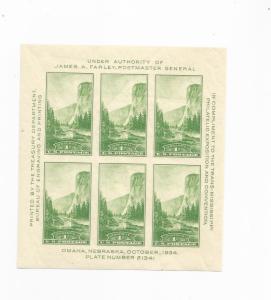 US SCOTT# 751, S/S, MNH,OG