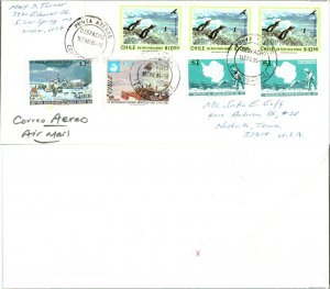 1983 CHILE + ROSS EXP. + SEYMOUR CACHETS ANTARCTIC POLAR ( Postal History ), ...