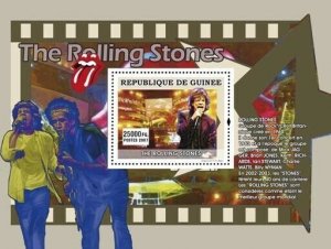 Guinea 2007 MNH - MUSIC: Stars Males: The Rolling Stones. YT 684, Mi 4935/BL1308