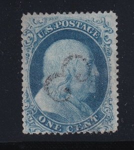 18 VF used neat numeral ' 3 ' cancel with nice color cv $ 550 ! see pic !