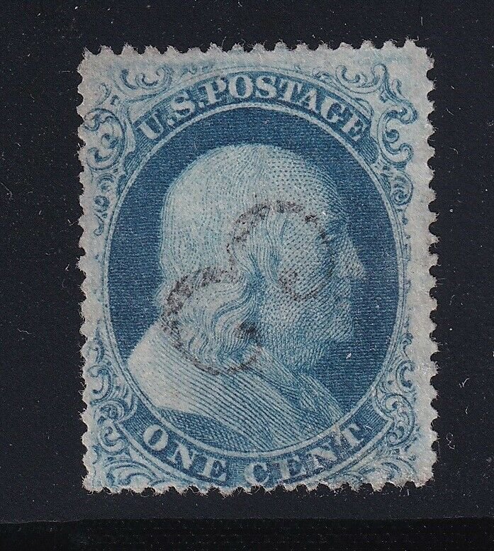 18 VF used neat numeral ' 3 ' cancel with nice color cv $ 550 ! see pic !