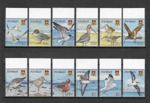 KIRIBATI 2008 SG 810/21 + MS 822 MNH Cat £33