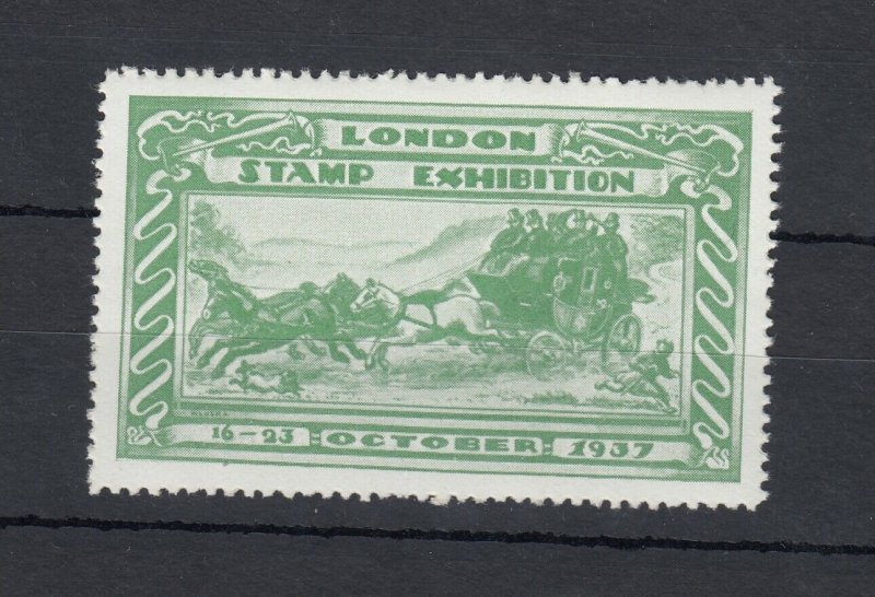 GB 1937 London Stamp Exhibition Cinderella MNH J8971