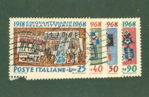 ITALY 991-95 USED BIN $1.00