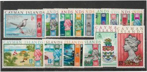 Cayman Islands Sc #262-276  set of 15 NH VF