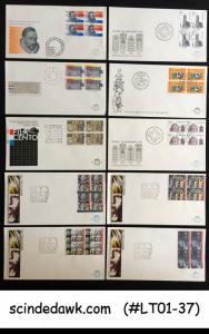 COLOURFUL COLLECTION OF LIECHTENSTEIN FIRST DAY COVERS - 24nos