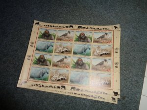 UNITED NATIONS FULL SHEET COLLECTION, MNH, OG