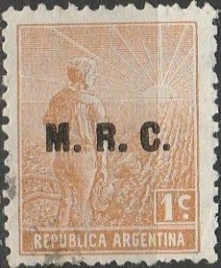 Argentina, #OD319 Used  From 1913