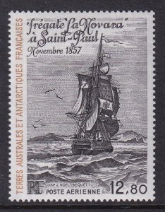 French Southern and Antarctic Territories C87 Sailing Ship MNH VF