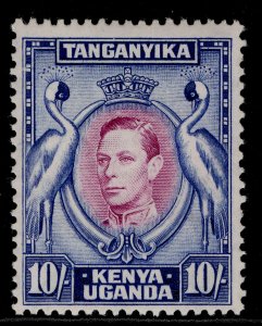 KENYA UGANDA TANGANYIKA GVI SG149, 10c purple & blue, M MINT. Cat £150. PERF 13¼ 