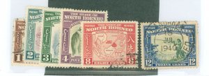 North Borneo #193-6/198/200 Used Single