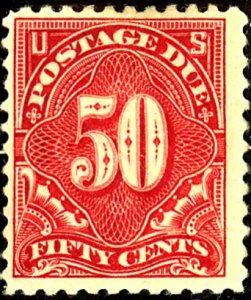 U.S. #J67 MINT OG HR Gum dist