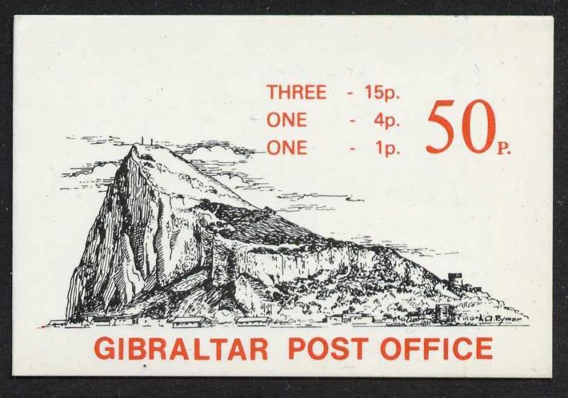 Gibraltar 407b Booklet SB6 MNH Queen Elizabeth II