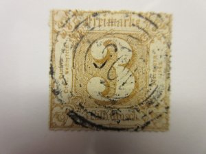 German States THURN and TAXIS Scott 26 USED Lot11 Cat $27.50