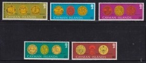 Album Treasures Cayman Islands Scott # 372-76 U S Independence Mint NH