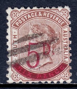 South Australia - Scott #95 - Used - Pencil on reverse - SCV $9.25