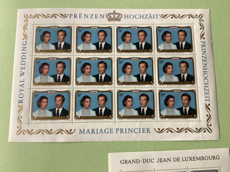 Luxembourg 1981 mint never hinged stamps  Ref A619