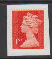 GB QE II Machin SG U2968a - 1st vermillion  - date code M14L - Source  B 