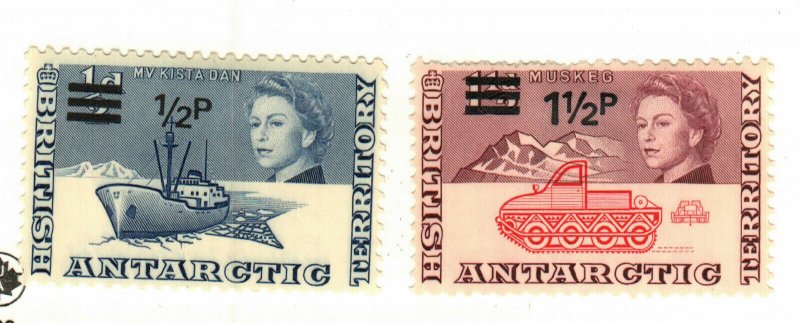 British Antarctic Territory #25, 27 MH Ship