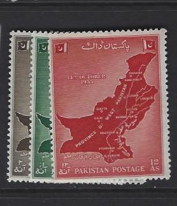 PAKISTAN (PP3007B)  MAP  SG 79-81   MOG