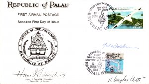 Palau, Worldwide First Day Cover, Birds, Stamp Collecting