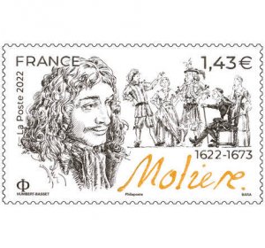 2022 France Moliere (Scott 6166) MNH