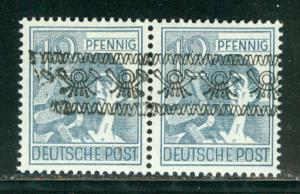 Germany Deutsche Post Scott # 604, mint nh, variation