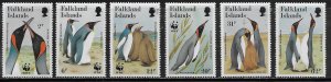 Falkland Islands Scott #'s 535 - 540 MNH