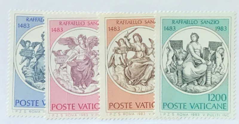 Vatican City #725-728 MNH CV$2.50