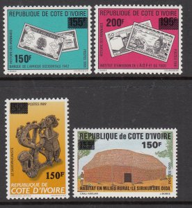 Ivory Coast 902-905 MNH VF