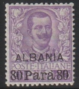 Italy - Offices Abroad - Offices in Turkish Empire - Albania #6 MH