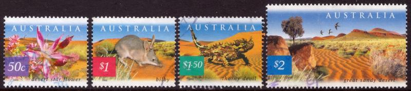 Australia 2002 Fauna and Flora Set of 4 Perf 14x14½ SG 2200-2203 VFU