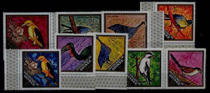 Guinea 582-87/C113-13B MNH Birds SCV18.10
