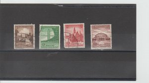 Germany  Scott#  486-489  Used  (1938 Gymnastics and Sports Festival)