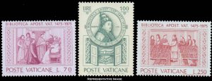 Vatican City Scott 582-584 Mint never hinged.