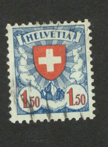 SWITZERLAND - USED  OLD STAMP , 1.50 Fr