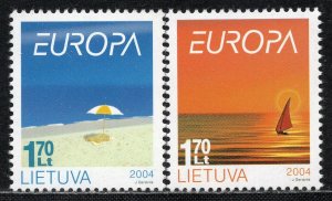 EUROPA 2004 - Lithuania - Holidays - MNH Set