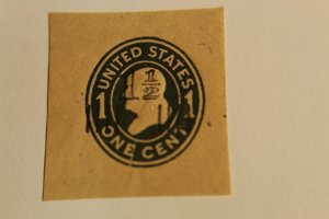 US U514  CUT SQUARE UNUSED