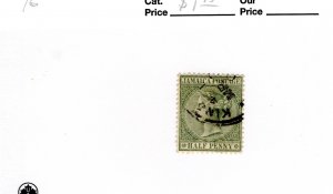 Jamaica #16 Used - Stamp - CAT VALUE $1.75