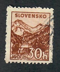 Slovakia #49 used single