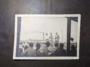 1934 Australia RPPC Postcard Cover Sydney NSW to Vienna Austria Readressed