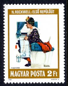 Hungary 2718 Norman Rockwell MNH VF