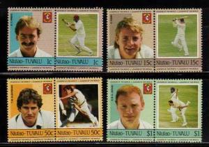 Tuvalu Niutao MNH SC# 21-4 Cricket 08CV $6.00