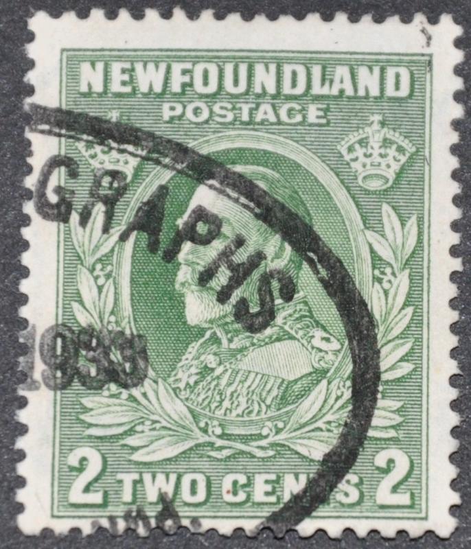 DYNAMITE Stamps: Newfoundland Scott #186  USED