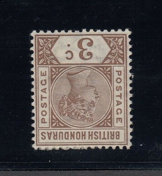 British Honduras, SG 53w, Mint large HR Watermark Inverted variety