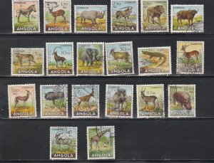Angola # 362-392. Wild Animals, Complete set, Used, 1/2 Cat.